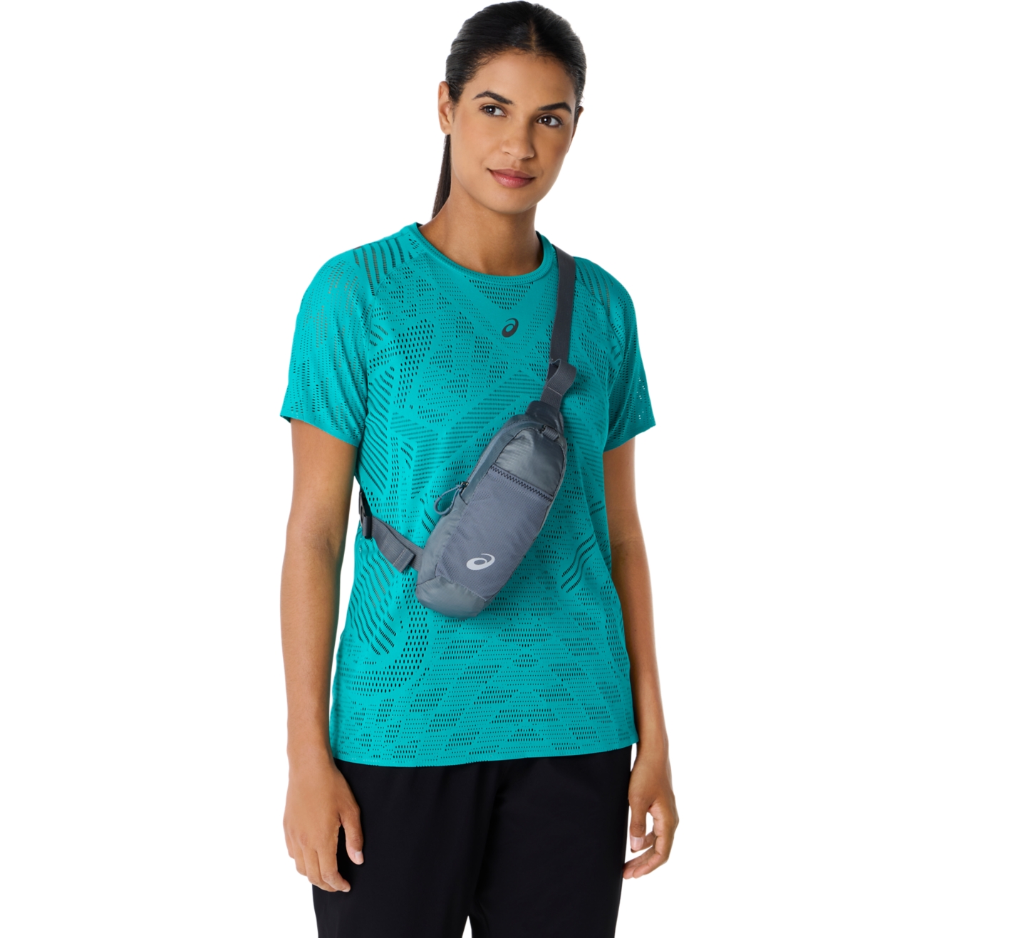 Сумка ASICS Crossbody Pouch, цвет: Тёмный оловянный — фото 3
