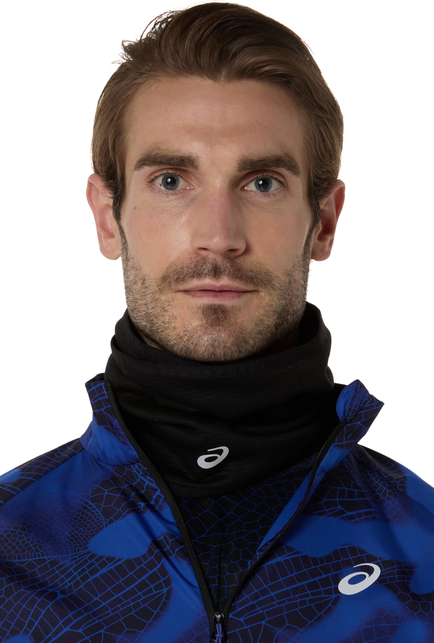 Аксессуары ASICS Winter Run Neck Warmer, цвет: Чёрный — фото 2
