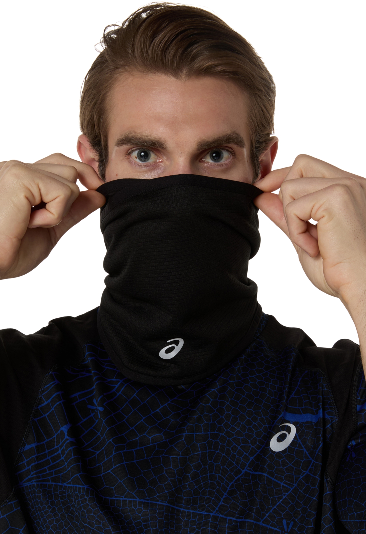 Аксессуары ASICS Winter Run Neck Warmer, цвет: Чёрный — фото 5