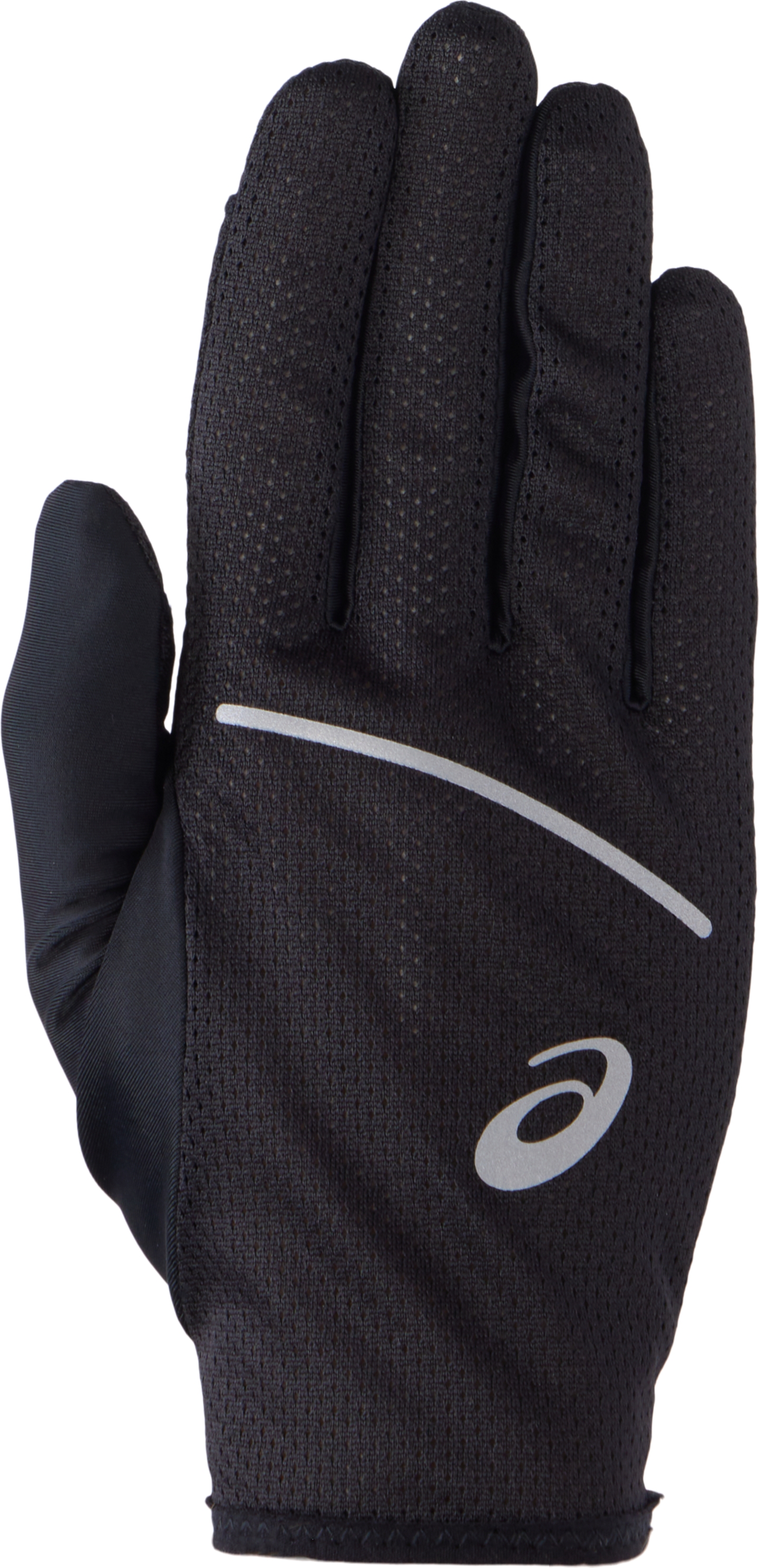 Мужские перчатки ASICS Performance Run Gloves, цвет: Чёрный — фото 1
