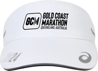 GCM24 RUNNING VISOR | Unisex | Brilliant White | Unisex Running ...