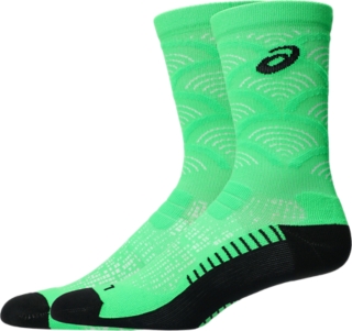 PERFORMANCE RUN CREW SOCK, Vital Green 2