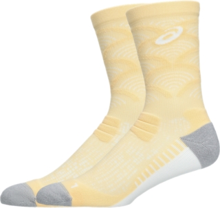 PERFORMANCE RUN CREW SOCK, Light Orange 2