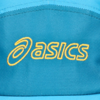 ASICS 5 PANEL CAP, Aegean Blue/Dark Teal 3