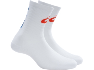 Alternative image view of KLSCM SOUVENIR CREW SOCKS,  BRILLIANT WHITE