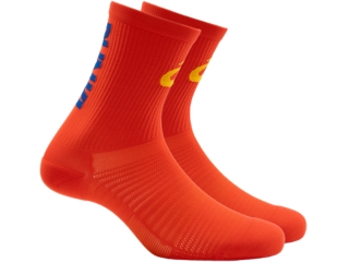 Alternative image view of KLSCM SOUVENIR CREW SOCKS,  CHERRY TOMATO