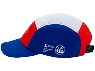 Image 3 of 7 of Unisex PRUSSIAN BLUE/CHERRY TOMATO KLSCM SOUVENIR 5PANEL CAP Unisex Caps And Headwear