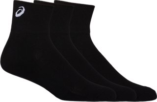 Unisex EASY QUARTER SOCK 3 PACK, Performance Black