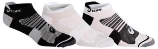 MEN'S QUICK LYTE PLUS 3PK, Brilliant White/Performance Black, Socks