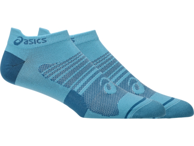 MEN'S QUICK LYTE PLUS 3PK | Blue Teal/Evening Teal | Socks | ASICS