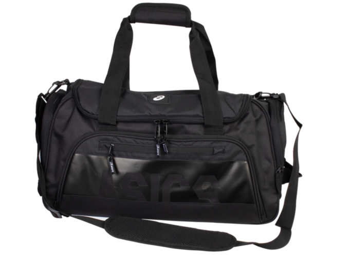 Nike Brasilia Duffel Training Sports Gym Bag Black White Small 40L