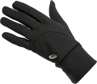 UNISEX WIND-BLOCK RUNNING GLOVES, Performance Black, Gants unisexes