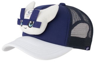 キャップ 東京2020オリンピックマスコット Emネイビー メンズ 帽子 Asics