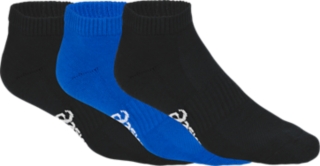 Unisex PACE LOW SOCK 3 PACK, Asics Blue/Performance Black