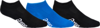 Unisex PACE LOW SOCK 3 PACK  Performance Black/Illusion Blue