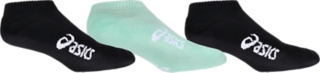 Unisex PACE INVISIBLE SOCKS 3 PACK, Performance Black