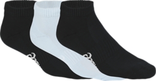 Unisex PACE LOW SOCK 3 PACK, Performance Black/Sky, Socks