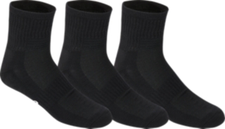 PACE QUARTER SOCKS 3 PACK | Unisex | Performance Black | Socks | ASICS ...