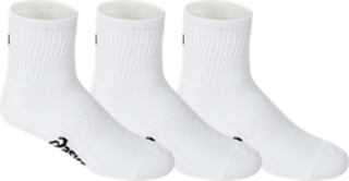 Asics white 2025 crew socks