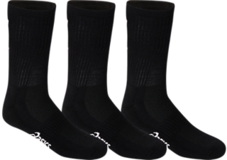 asics black socks