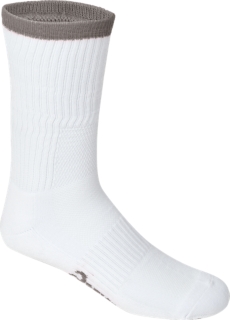 Unisex PACE CREW SOCKS | Brilliant White/Piedmont Grey | Socks