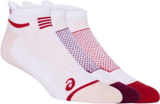 UNISEX Cushion™ Low Cut (3 Pack), White, Socks