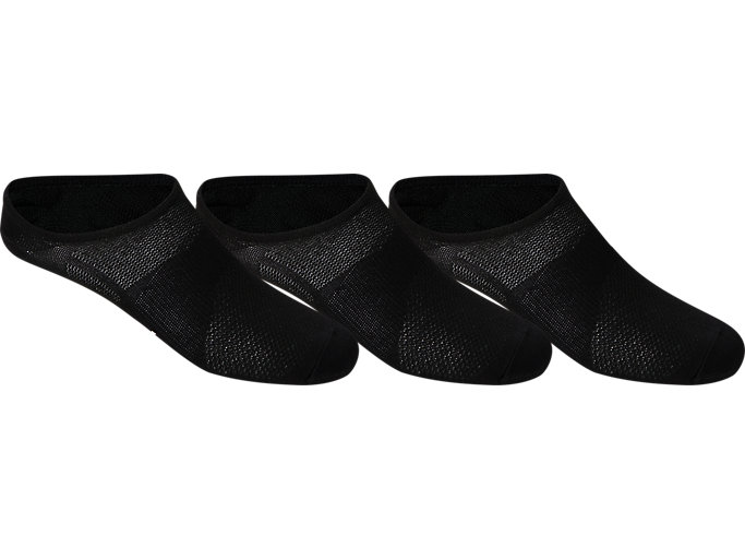 Alternative image view of PACE INVISIBLE SOCKS 3 PACK,  Performance Black