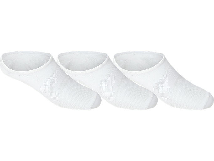 Alternative image view of PACE INVISIBLE SOCKS 3 PACK,  Brilliant White