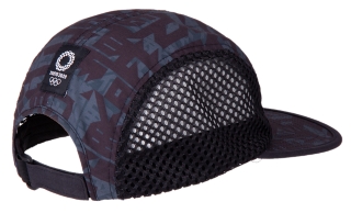 Cap 東京オリンピックエンブレム ブラック メンズ 帽子 Asics