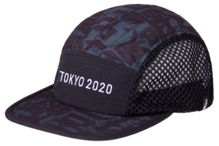 Cap 東京オリンピックエンブレム ブラック メンズ 帽子 Asics