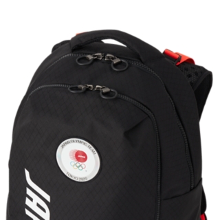 Back Pack Joc Emblem オリンピック日本代表選手団エンブレム Black メンズ リュック Asics