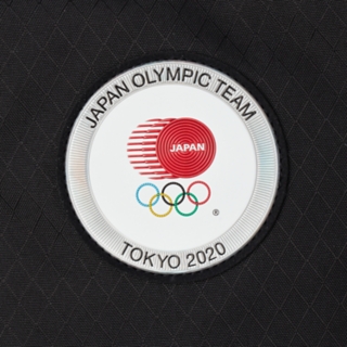 Back Pack Joc Emblem オリンピック日本代表選手団エンブレム Black メンズ リュック Asics