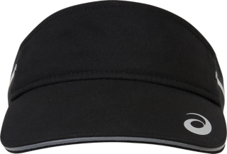 RUNNING VISOR Unisex Performance Black Headwear ASICS Australia