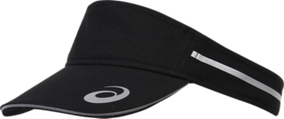 RUNNING VISOR | Unisex | Performance Black | Headwear | ASICS Australia