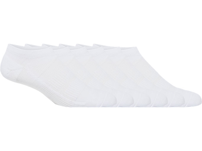 Image 1 of 6 of Unisex Brilliant White ASICS SPEED NO SHOW 6P Socks