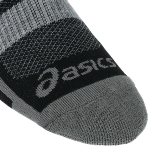 UNISEX ASICS SPEED NO SHOW 2P Unisex Performance Black Socks ASICS United States