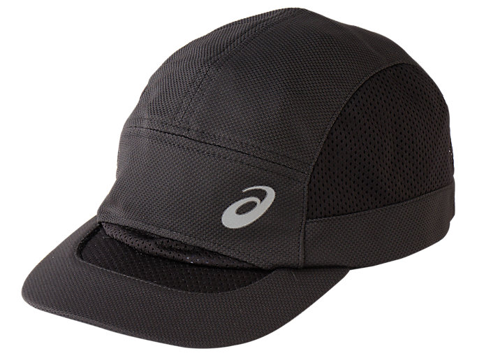 Image 1 of 4 of ユニセックス パフォーマンスブラック COOLキャップ メンズ 帽子