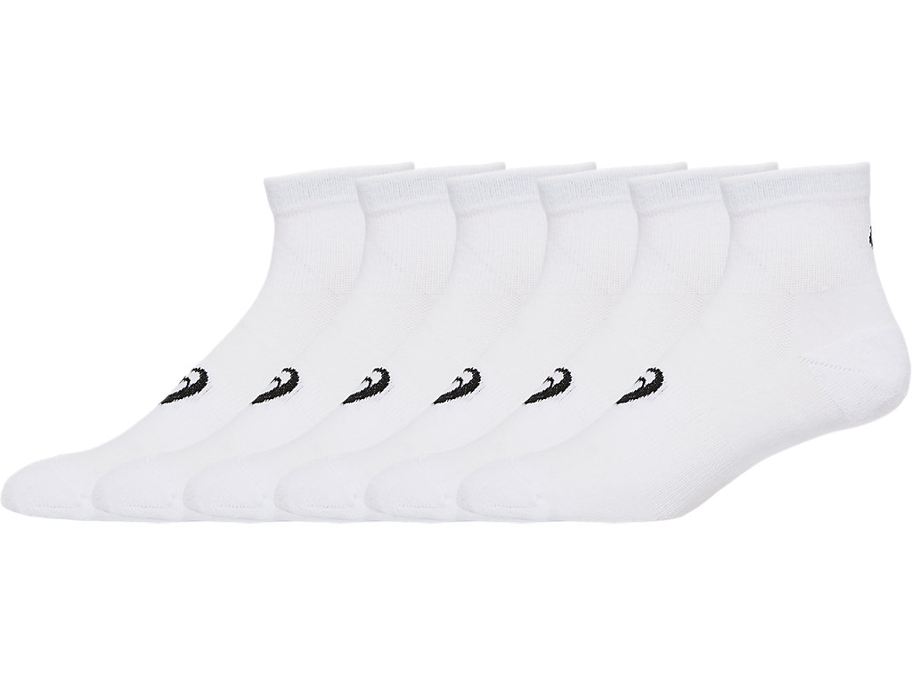 UNISEX 6PPK QUARTER SOCK | Brilliant White | Unisex -Socken | ASICS DE