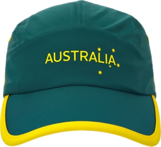 TEAM AUSTRALIA OLYMPIC REPLICA CAP Unisex Au Green Unisex Training Accessories ASICS Australia