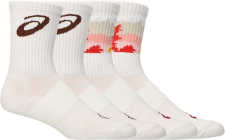 UNISEX ASICS MOUNTAIN SPORT CREW Unisex Oatmeal Heather Socks ASICS United States