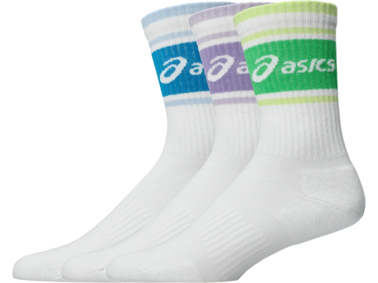 AEG 3 PACK ASICS LOGO CREW SOCK thumbnail