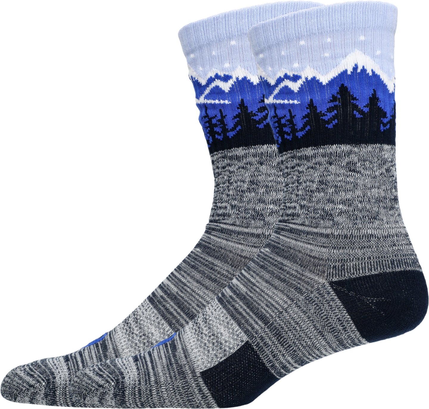 Носки Winter Mountain для мужчин, средней высоты — ASICS, цвет: Небесно-голубой — фото 2