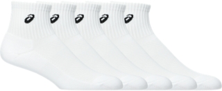 Alternative image view of KIDS MIDDLE SOCKS 3P,  BRILLIANT WHITE