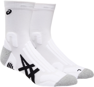 UNISEX COURT TENNIS CREW SOCK Brilliant White Chaussettes