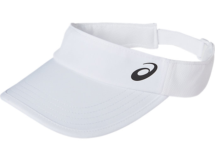 Image 1 of 3 of ユニセックス ブリリアントホワイト パフォーマンスバイザー メンズ 帽子