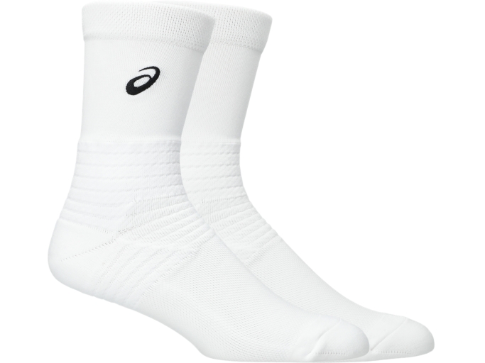 ASICS RESOLUTIONクルーソックス | ブリリアントホワイト