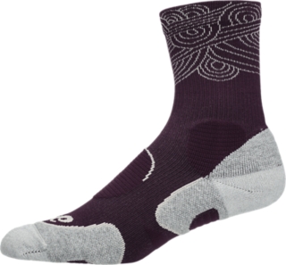 SEASONAL COURT+ TENNIS CREW SOCK, Dark Aubergine 2