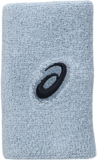 Alternative image view of WRIST BAND PAIR LONG,  GREY BLUE