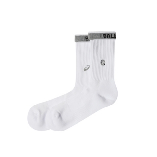 ASICS×ballaholic SOCKS | BRILLIANT WHITE | メンズ ソックス【ASICS