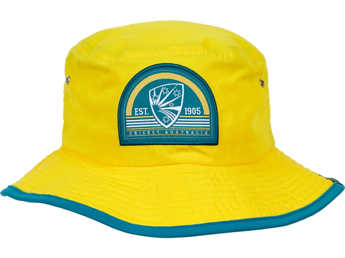 Unisex CRICKET AUSTRALIA SUPPORTER BUCKET HAT Dandelion Cricket